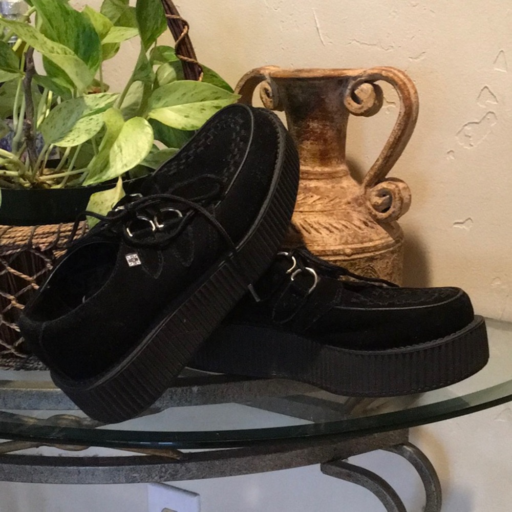 T.U.K suede creepers⚰️
